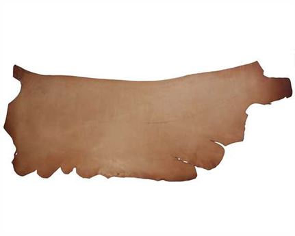 MORGAN OAK VEG U.S SUPER HEAVY HARNESS SIDE LONDON TAN HEAVY USA STEER HIDE LEATHER