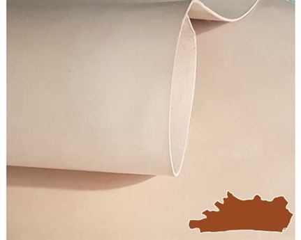 VEG TANNED YEARLING SIDES NATURAL 1.0/1.2MM LEATHER FROM BRAZIL