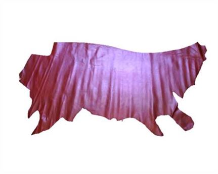 KOUROS UPPER 1.2MM RED NEW ZEALAND LEATHER