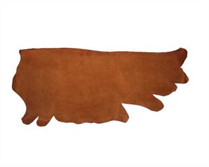 MORGAN OAK VEG HVY SEAT SIDES 2.5MM LT HAVANA USA STEER HIDE LEATHER