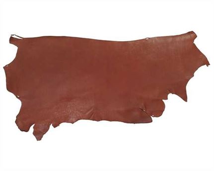 MORGAN OAK VEG SWELL COVER 3.5MM CHESTNUT USA STEER HIDE LEATHER