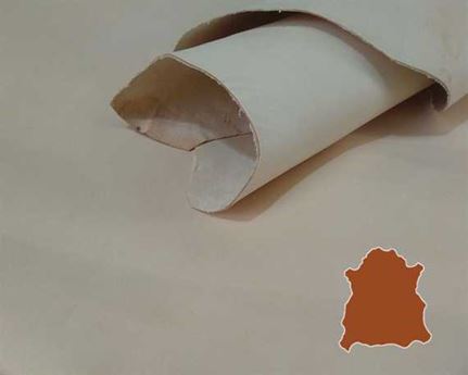 VEG SHEEP LARGE SKIN 1.1/1.2MM NATURAL GREAT CRAFT LEATHER