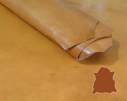 VEG SHEEP LARGE SKIN 1.1/1.2MM TAN GREAT CRAFT LEATHER