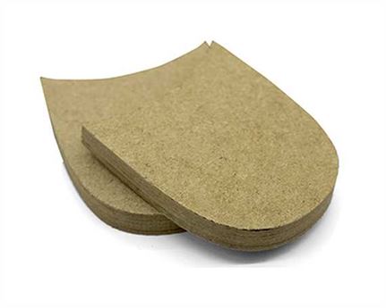 LEATHERBOARD HEEL BLOCK MEDIUM 42/43