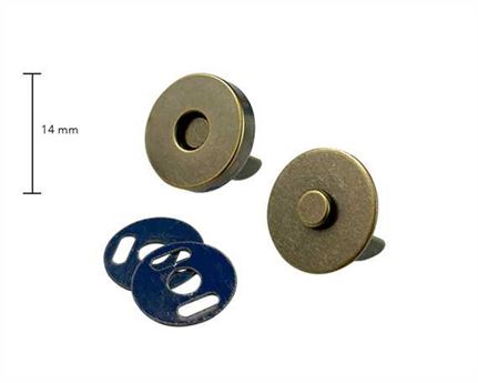 BAG DOCTOR MAGNETIC BAG CATCH ANTIQUE SMALL