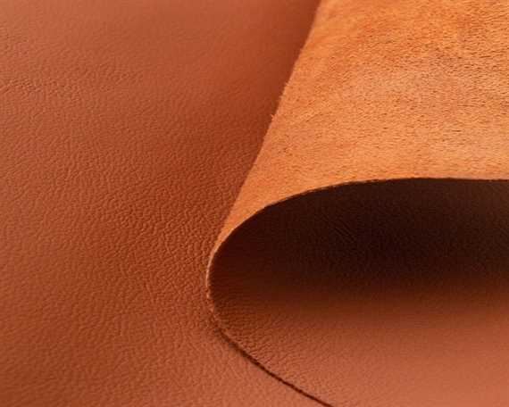 MUIRHEAD CAIRNGORM COGNAC CG034 UPHOLSTERY LEATHER FULL HIDE