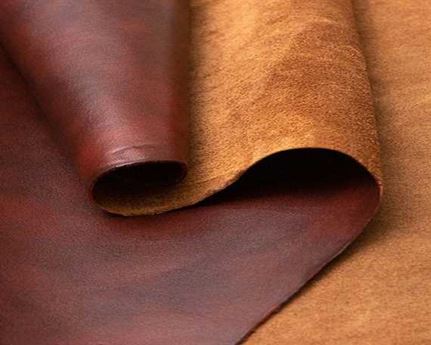 MUIRHEAD LUSTRANA RUST LA018 UPHOLSTERY LEATHER FULL HIDE