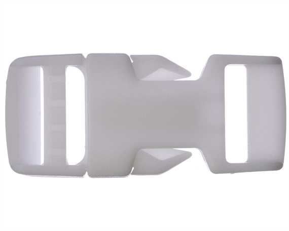 VELCRO® Brand 19MM AC501N SIDE RELEASE BUCKLES WHITE