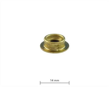 PRESS STUD LARGE DU GILT (BRASS) STUD PER 1000