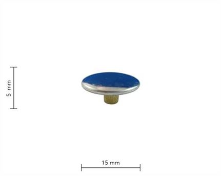 PRESS STUD LARGE DU NICKEL TOP PER 1000