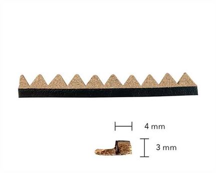 RANDING 958 PLAIN 3MM LEATHER BLACK (MT)