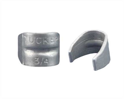 ROPE END CLIP 6MM ZINC