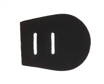 HORSE RUG REINFORCEMENT 2 SLOT BLACK SYNTHETIC