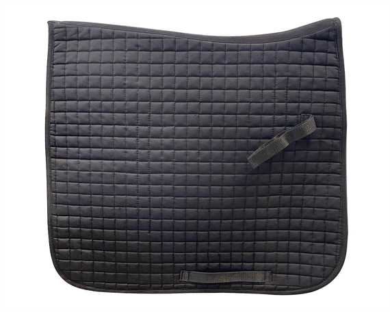  SADDLE DOCTOR QUILTED DRESSAGE SADDLE CLOTHS BLACK