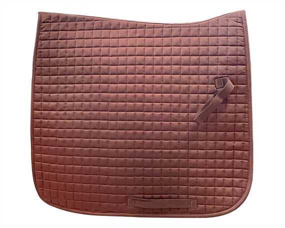  SADDLE DOCTOR QUILTED DRESSAGE SADDLE CLOTHS BROWN