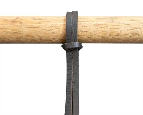 LEATHER LACE SHOE DOCTOR DARK CHESTNUT 150CM (PAIR) TRIMMABLE TO 120CM