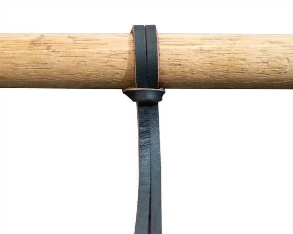 LEATHER LACE SHOE DOCTOR DARK BROWN 150CM (PAIR) TRIMMABLE TO 120CM