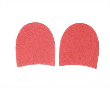 SEAT PIECE RED 0.8mm SMALL (PAIR)