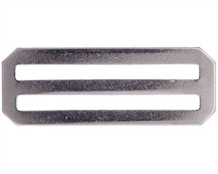 SLIDE SURCINGLE NICKEL PLATE 50MM