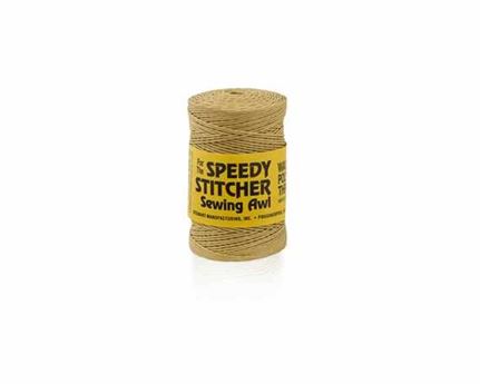THREAD SPEEDY STITCHER 180YD COARSE ROLL NATURAL