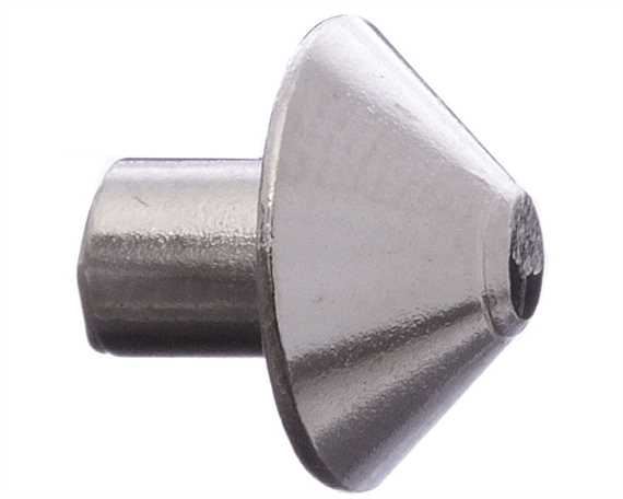 BAG DOCTOR STUD SELF PIERCING PYRAMID NICKEL PER 1000 L/HX3/16