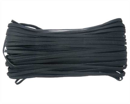 KANGAROO LACING FLAT 3MM NAVY 23M HANK AUSTRALIAN MADE