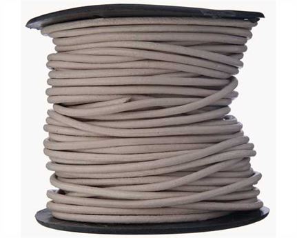 ROUND LEATHER THONGING 2MM #028 PETAL 25M SPOOL