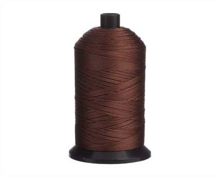 THREAD NYLON BONDED #40 BROWN H0027 500M SPOOL