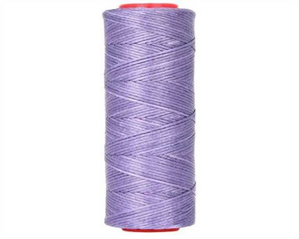 THREAD BRAIDED WAXED POLY 1MM LILAC 100G SPOOL