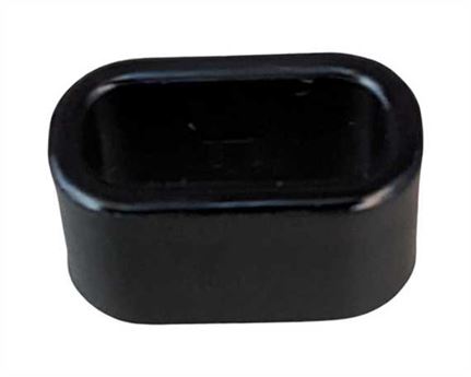 URETHANE LOOP (1") 25MM BLACK - SUITABLE FOR BIOTHANE