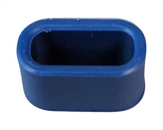 URETHANE LOOP (1") 25MM BLUE - SUITABLE FOR BIOTHANE