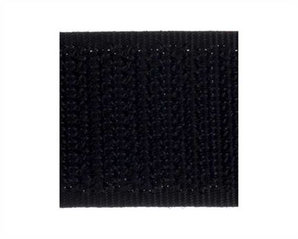 VELCRO® Brand 20MM HOOK SIDE OF SEW-ON TAPE BLACK
