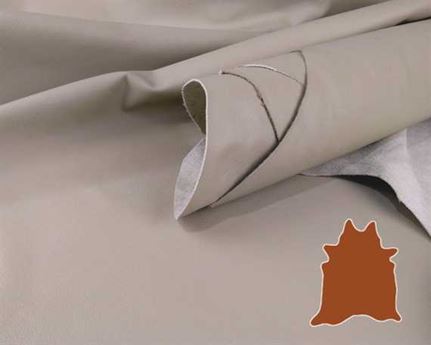 VERMANI PELLI LATINI PANNA UPHOLSTERY LEATHER FULL HIDE