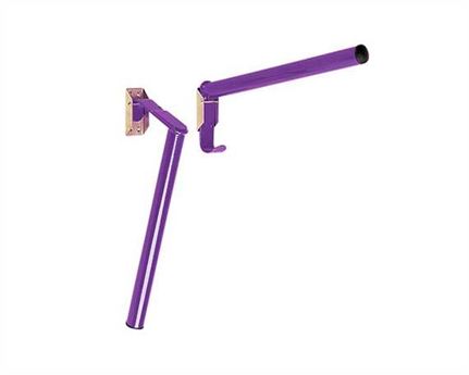STUBBS POLE STYLE FOLDING SADDLE HOLDER PURPLE