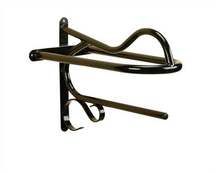 STUBBS HEAVY WESTERN SADDLE RACK