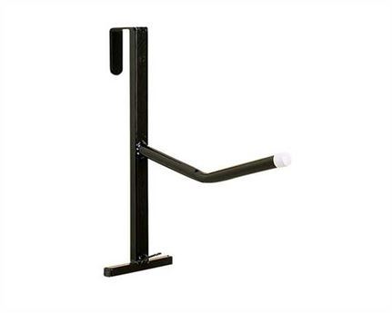 STUBBS PORTABLE SADDLE RACK SINGLE ARM BLACK