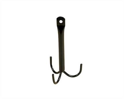 STUBBS 3 PRONG TACK HOOK BLACK