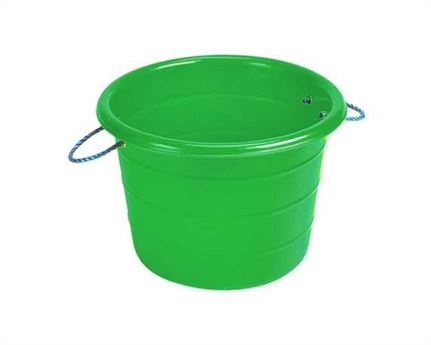 STUBBS JUMBO FEED/WATER BUCKET GREEN