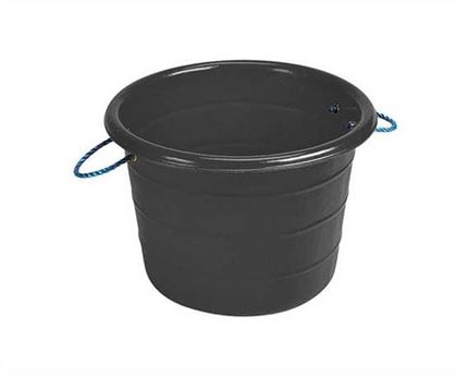 STUBBS LARGE MANURE BASKET BLACK