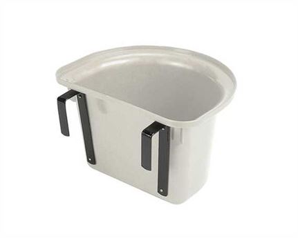 STUBBS LIGHTWEIGHT PORTABLE MANGER WHITE