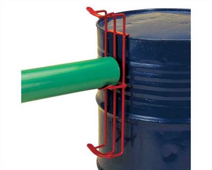 STUBBS PAIR OF BARREL JUMP CUPS AND WALL BRACKET:2 CUPS 1 BRACKET