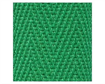 WEBBING BINDING COTTON (PER L/MTR) EMERALD GREEN G54 25MM