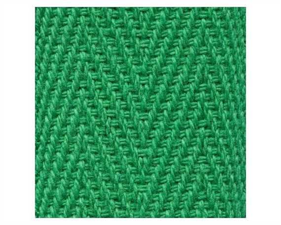 WEBBING BINDING COTTON (PER L/MTR) EMERALD 38MM