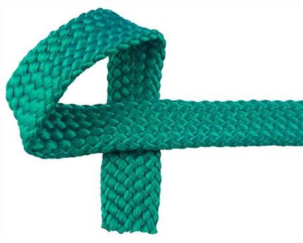 WEBBING DOG LEAD GREEN 20MM (PER L/MTR)