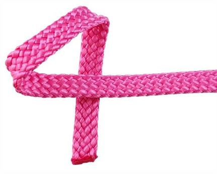 WEBBING DOG LEAD PINK 10MM (PER L/MTR)