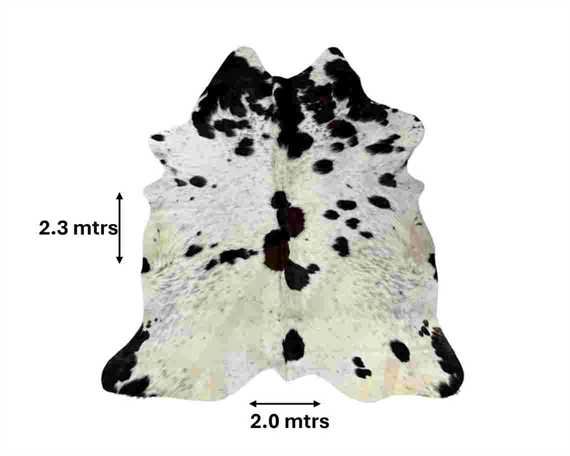  COWHIDE RUG TRI COLOUR LARGE (rug pictured sent) Free Delivery!