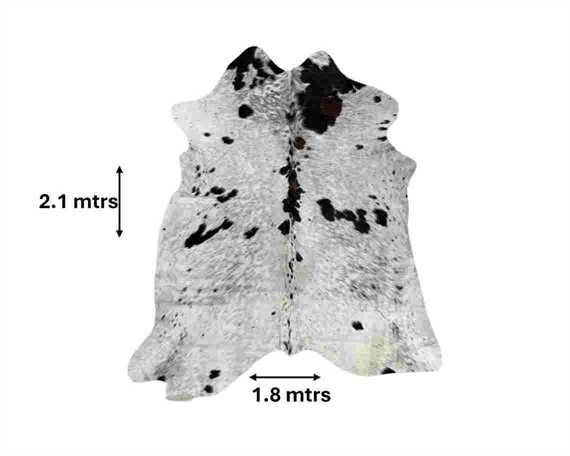  COWHIDE RUG TRI COLOUR LARGE (rug pictured sent) Free Delivery!