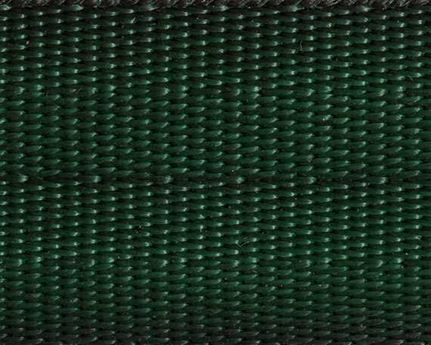 WEBBING SEAT BELT (PER L/MTR) POLYESTER GREEN 25MM