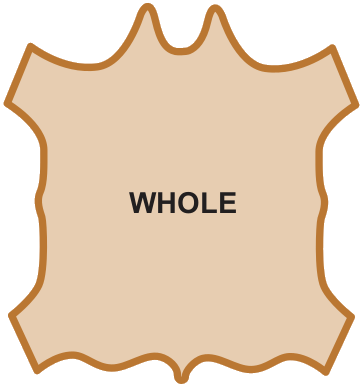 Whole hide